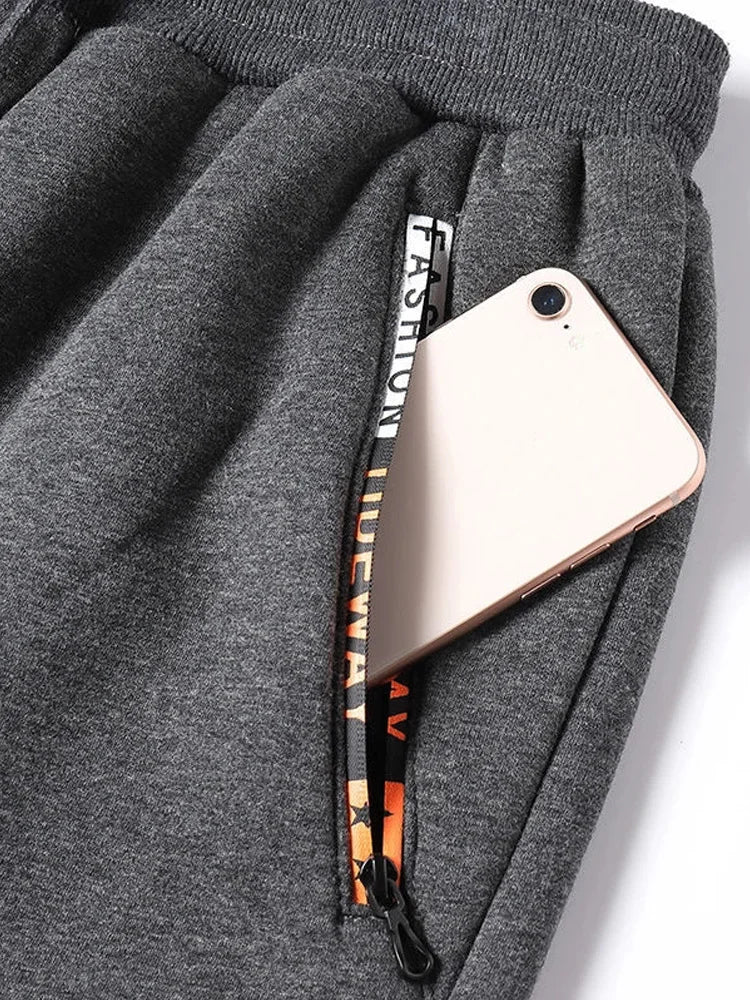 Cozy Up in Style Winter Fleece Joggers