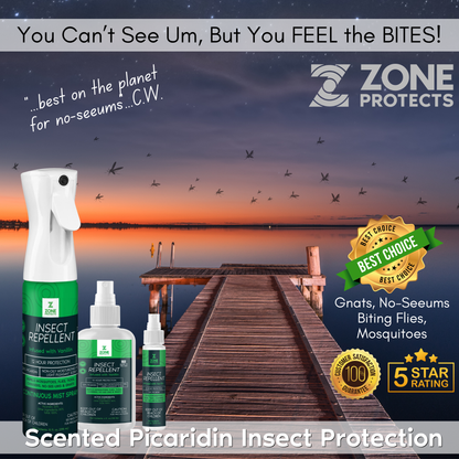 Insect Repellent, Picaridin; 4oz His and Hers Pack