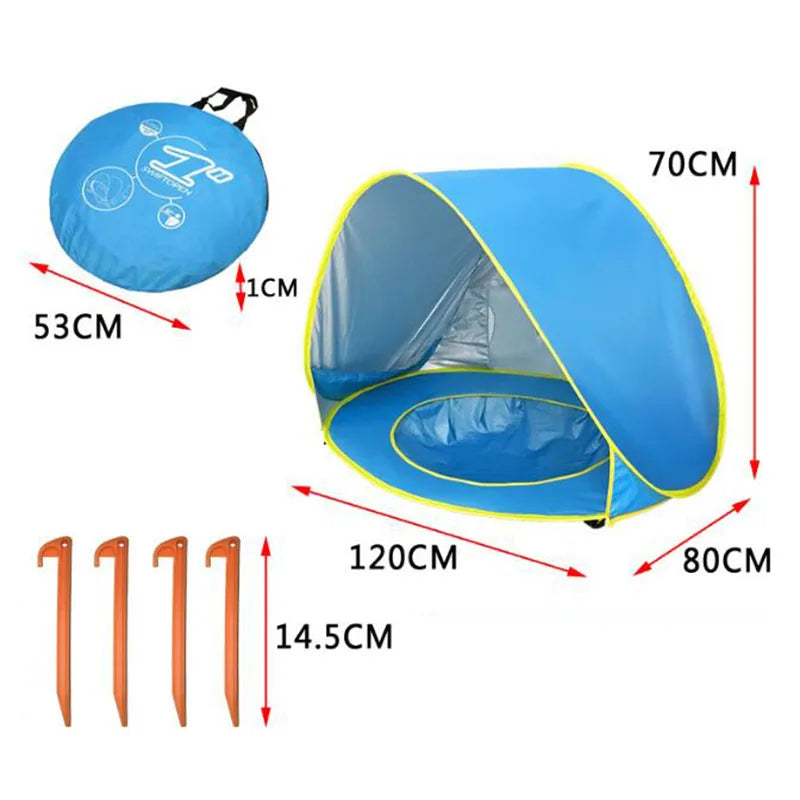 Baby Beach Tent  Sun Shade & Play Pool