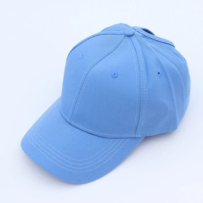 Baseball Cap with Ponytail Slot