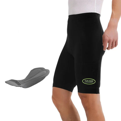Men's Summer Cycling Shorts: Breathable & Padded