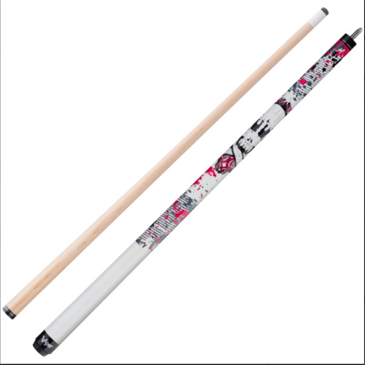Viper Underground Pink Bones Junior Billiard/Pool Cue Stick