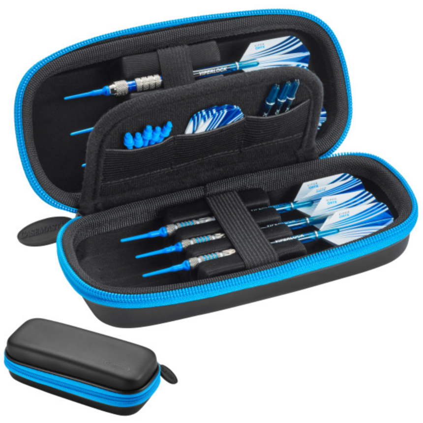 Casemaster Sentry Dart Case with Colored Zipper