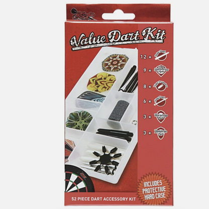 Value 52 Piece Dart Accessory Kit