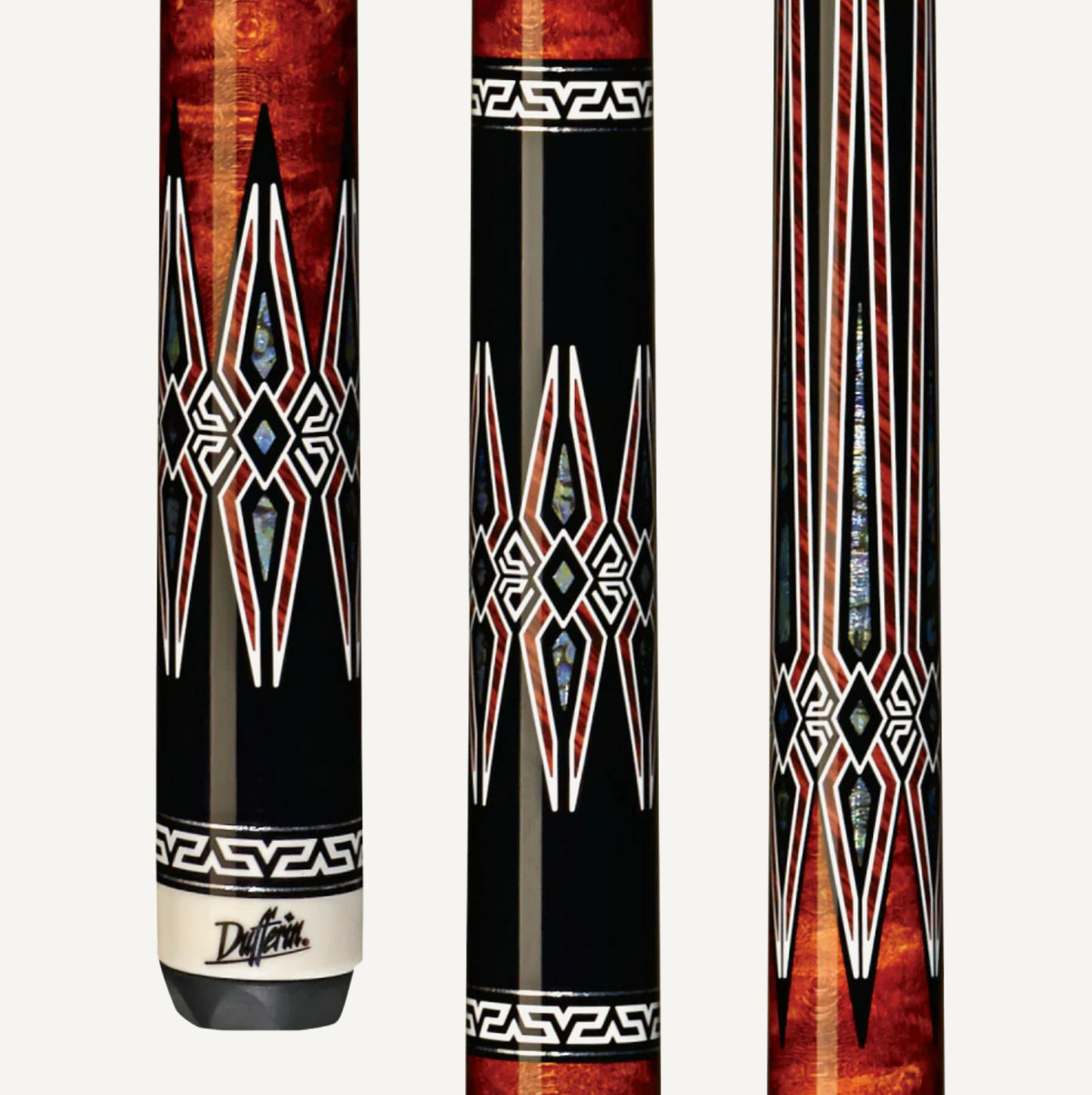 Dufferin Black & Maple Wrapless Cue