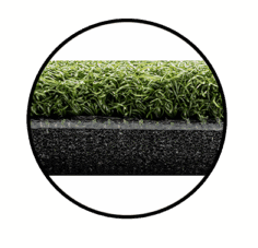 Elite Pro Tee Golf Mat for Realistic Indoor Practice