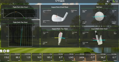 VTrack Golf Launch Monitor