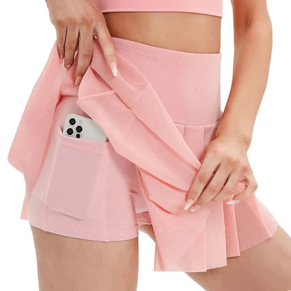High Waisted, Pocket Ready Skorts for Women