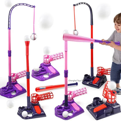 Kids  3 in 1 T Ball Set  Perfect Gift for Indoor & Outdoor Play
