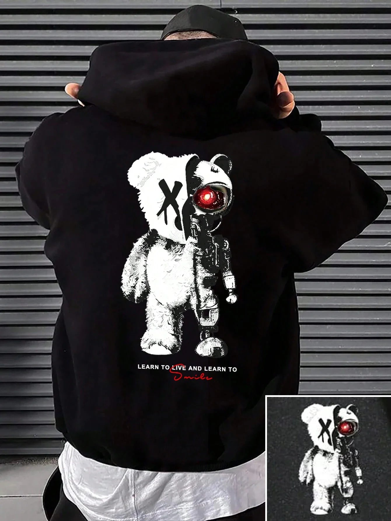 Unique Style  Creative Bear Hoodie