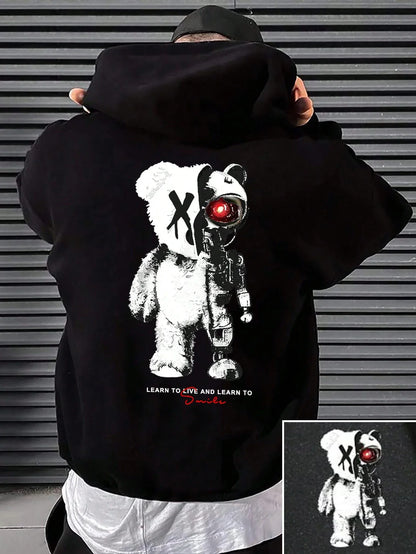 Unique Style  Creative Bear Hoodie