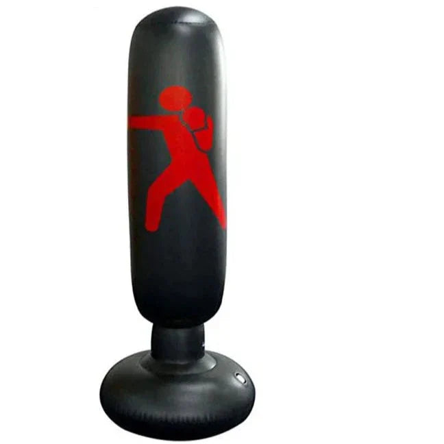 Improve Your Boxing Skills 63" Inflatable Punch Bag