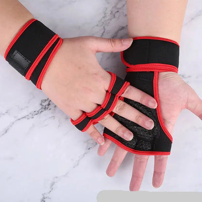Training Sport Gloves Gym Hand Wrist Palm Protector Gloves