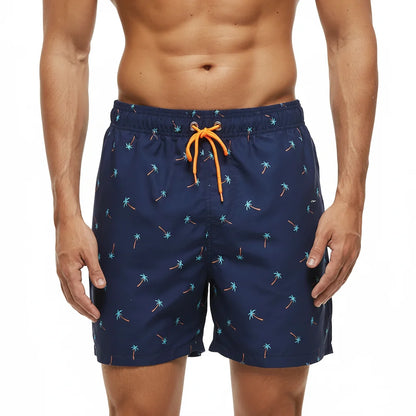 Men's Summer Print Beach Shorts: Swim, Surf & Workout Trunks