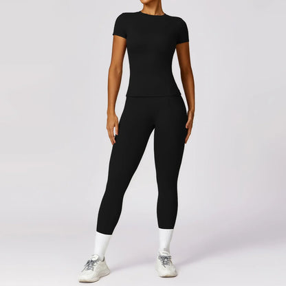 Sporty Two Piece Workout Set