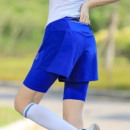 High-Waist Women's Workout & Yoga Shorts
