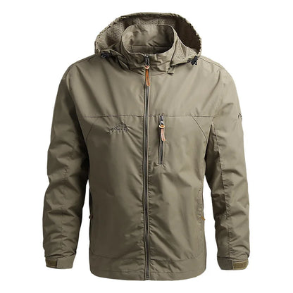 Versatile Outdoor Jacket  Military Style Windbreaker