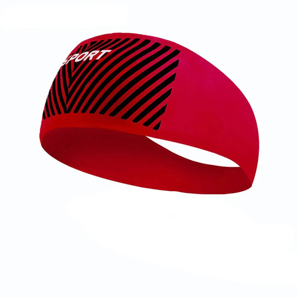 Moisture Wicking Headband for Cycling