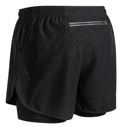 Reflective Men's 2-in-1 Running & Training Shorts