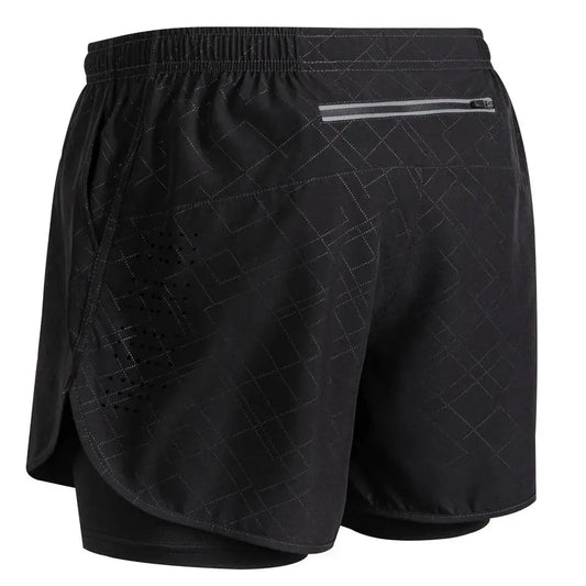 Reflective Men's 2-in-1 Running & Training Shorts