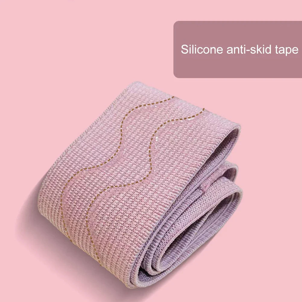 Anti-Slip Hip Resistance Bands Glute & Thigh Fitness Strips