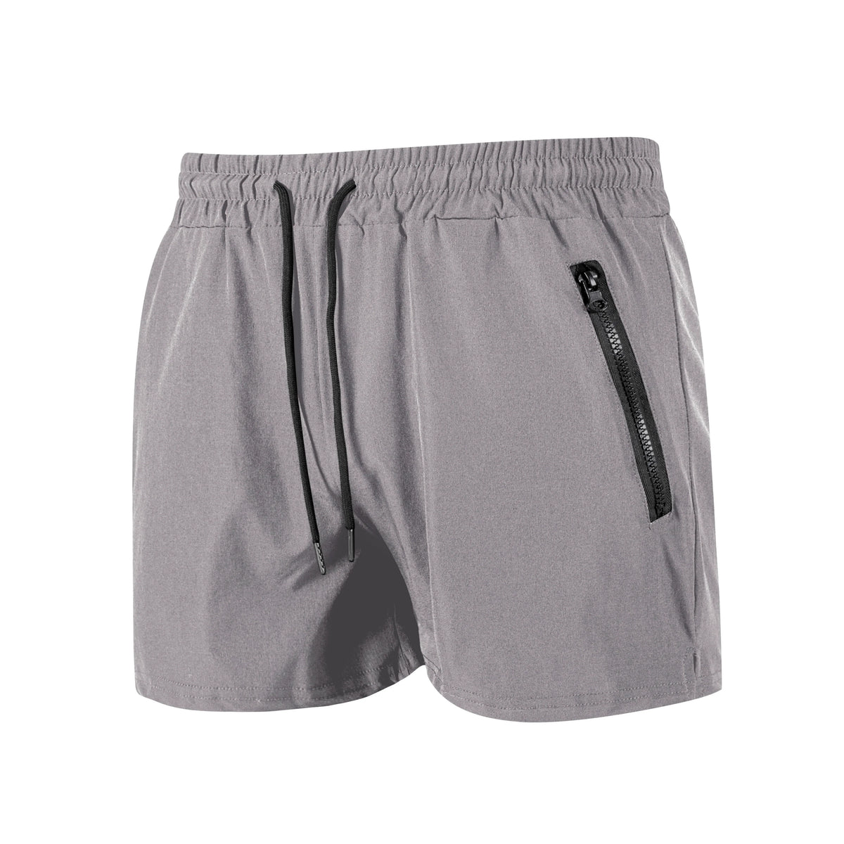 Men’s Quick-Dry Swim & Gym Shorts with Zipper Pockets