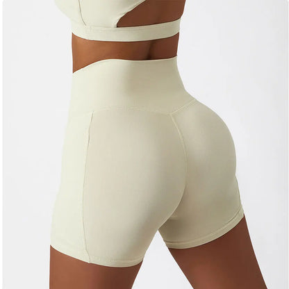 High Waisted Yoga Shorts for Women