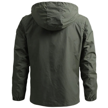 Versatile Outdoor Jacket  Military Style Windbreaker