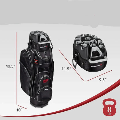 The Ultimate Golf Organization  Premium Cart Bag