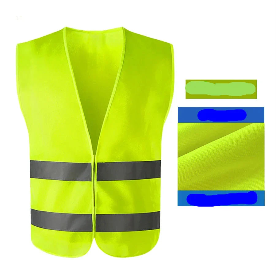 High Visibility Safety Vest for Traffic and Nighttime Safety