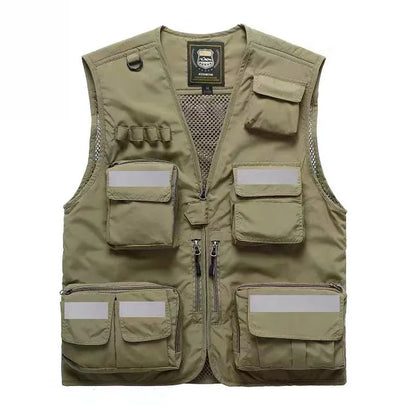 Men's Multi Pocket Photography Vest