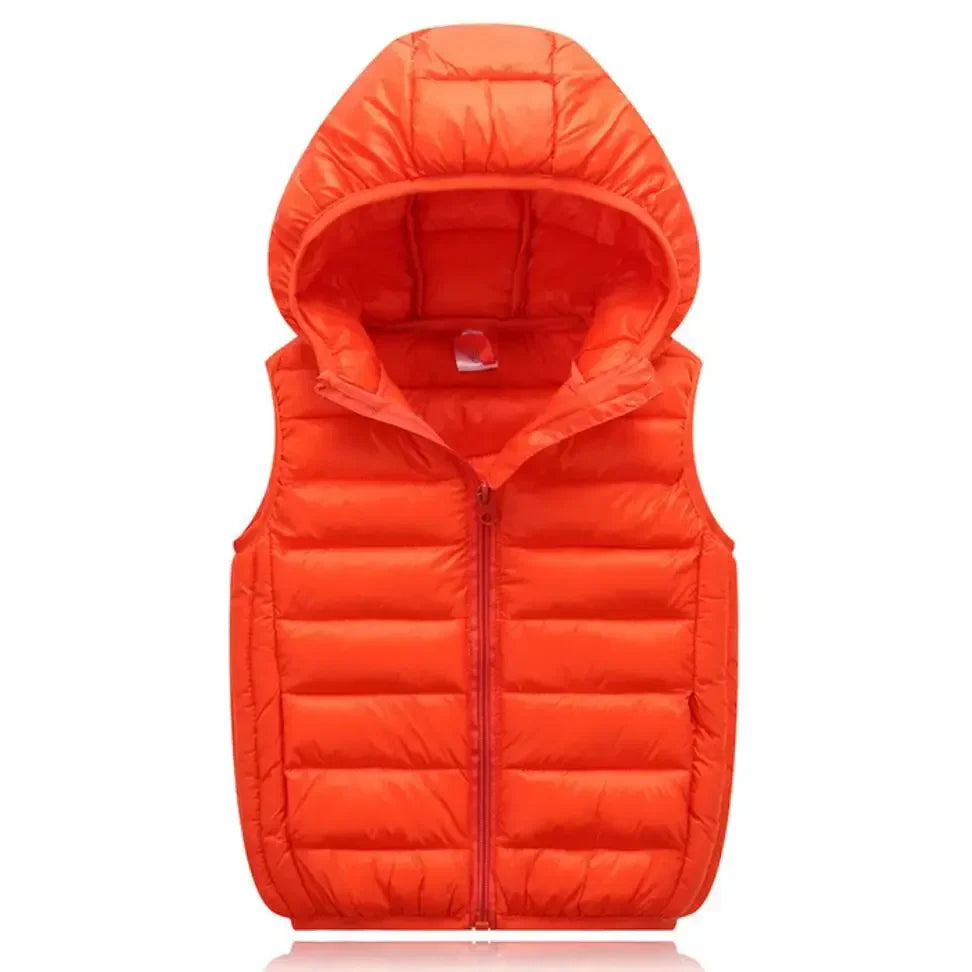 Winter Essentials Hooded Vests for Kids
