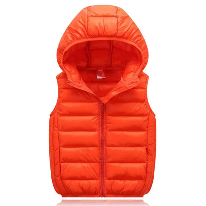 Winter Essentials Hooded Vests for Kids
