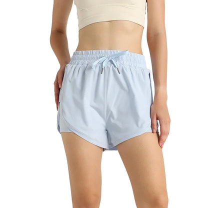 Lightweight High Waisted Yoga Shorts for Women