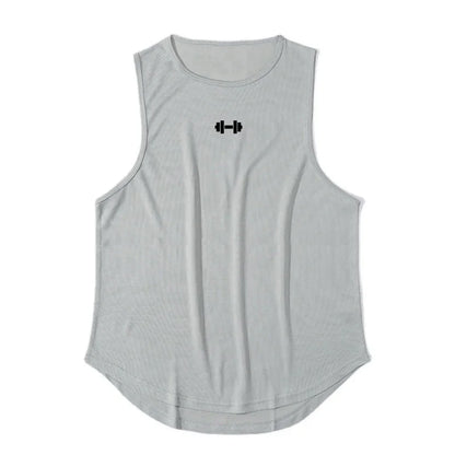 Men's Summer Running Vest & Gym Tank Top Quick-Dry