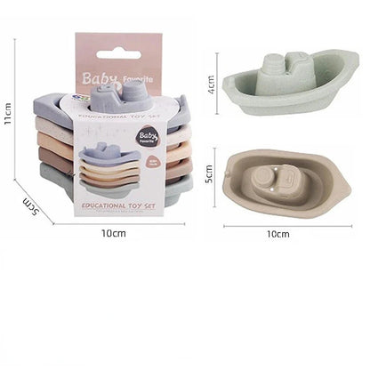 Learning Through Play  Colorful Floating Ship for Kids