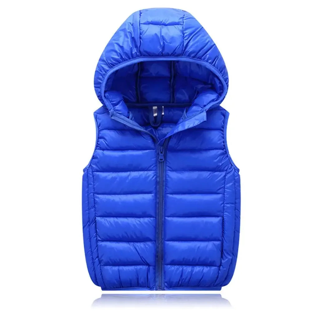 Winter Essentials Hooded Vests for Kids