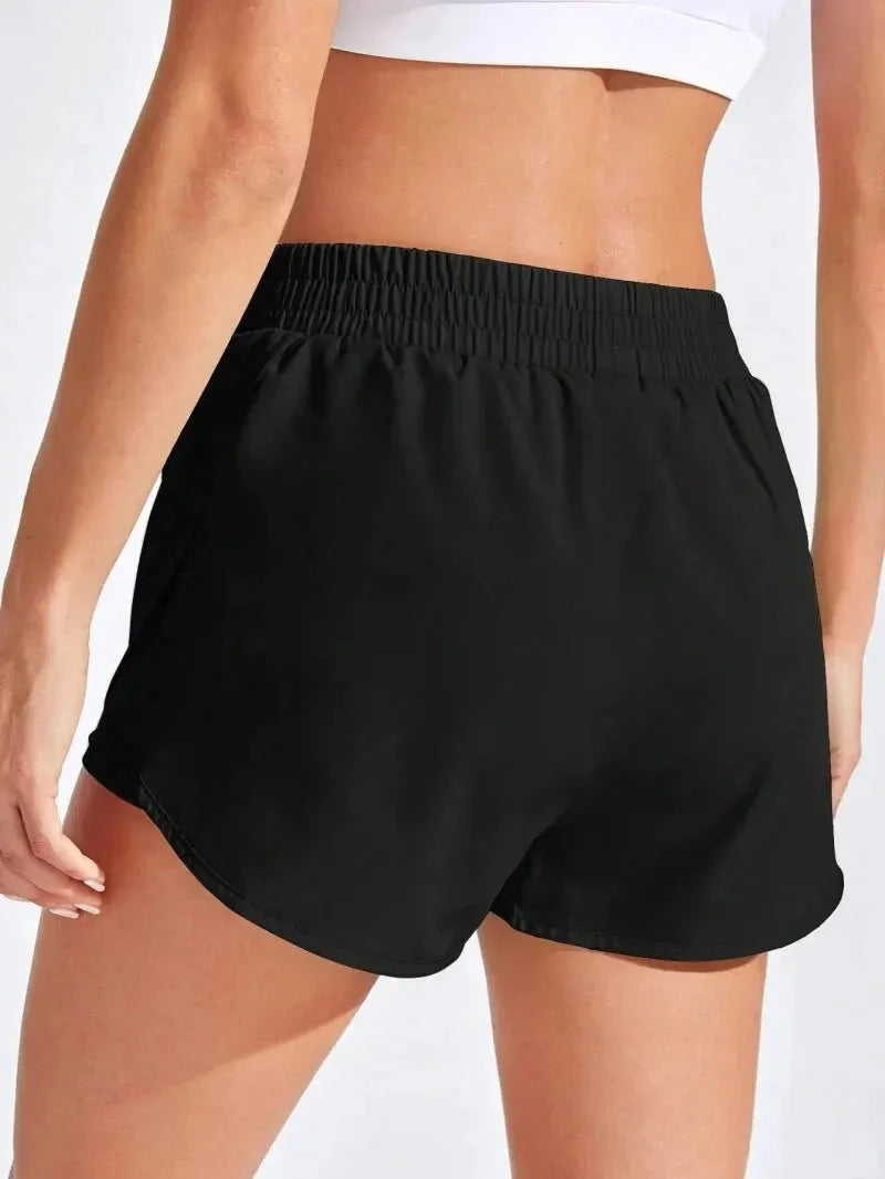 Stretchy Women's Yoga Shorts High-Elastic Workout Gear
