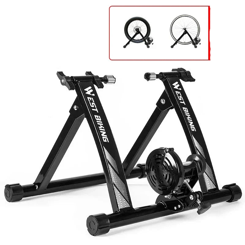 Realistic Indoor Cycling Experience Bike Trainer with Rollers