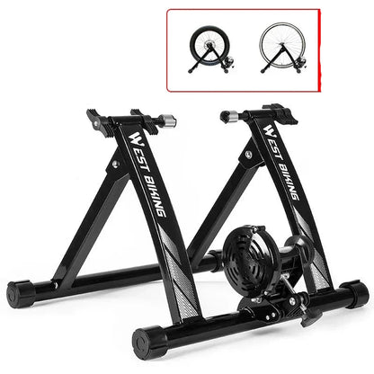 Realistic Indoor Cycling Experience Bike Trainer with Rollers