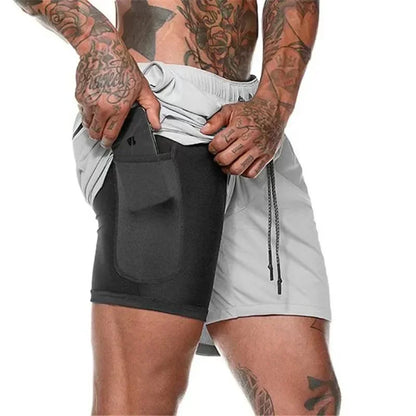 Men's Quick-Dry Running & Gym Shorts Workout Gear