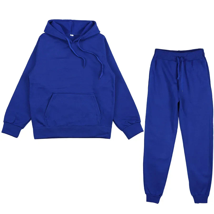 Women's 2-Piece Fleece Sweat suit Sets  Perfect for Jogging