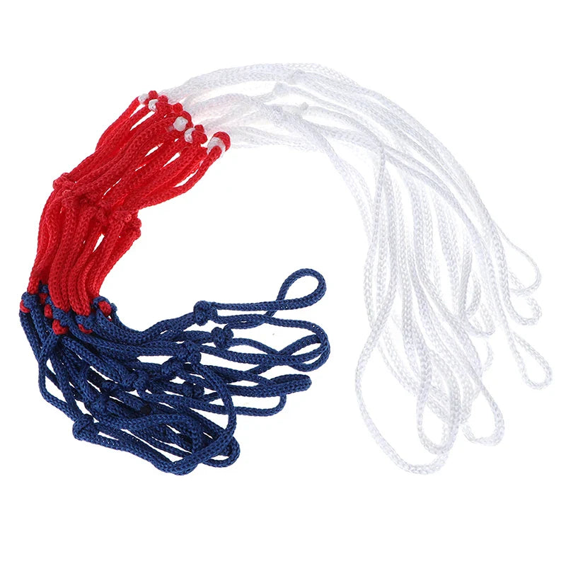 Durable Nylon Basketball Net  3 Color Universal Replacement