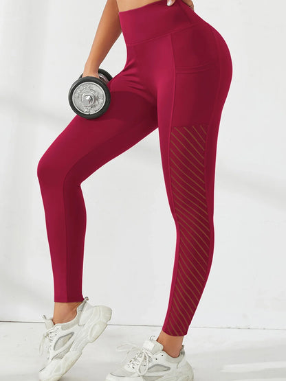Women's Ankle Length Yoga Pants with Pockets