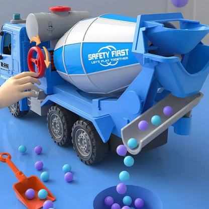 Large Scale Concrete Mixer Truck Toy for Kids