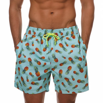 Men's Summer Print Beach Shorts: Swim, Surf & Workout Trunks