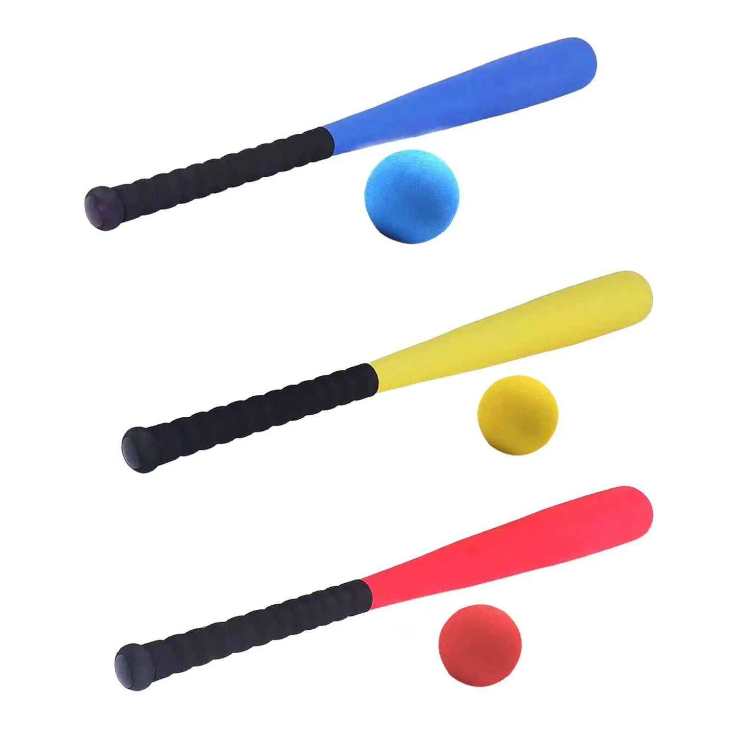 Lightweight Kids  Foam Baseball Bat and Ball Set