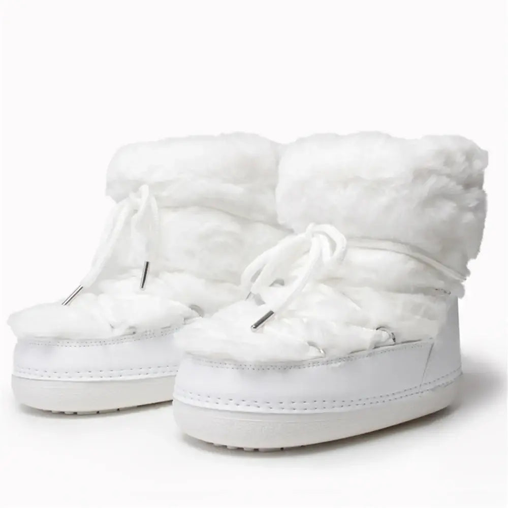 Stay Warm in Style  Winter Fur Boots