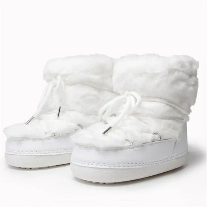 Stay Warm in Style  Winter Fur Boots