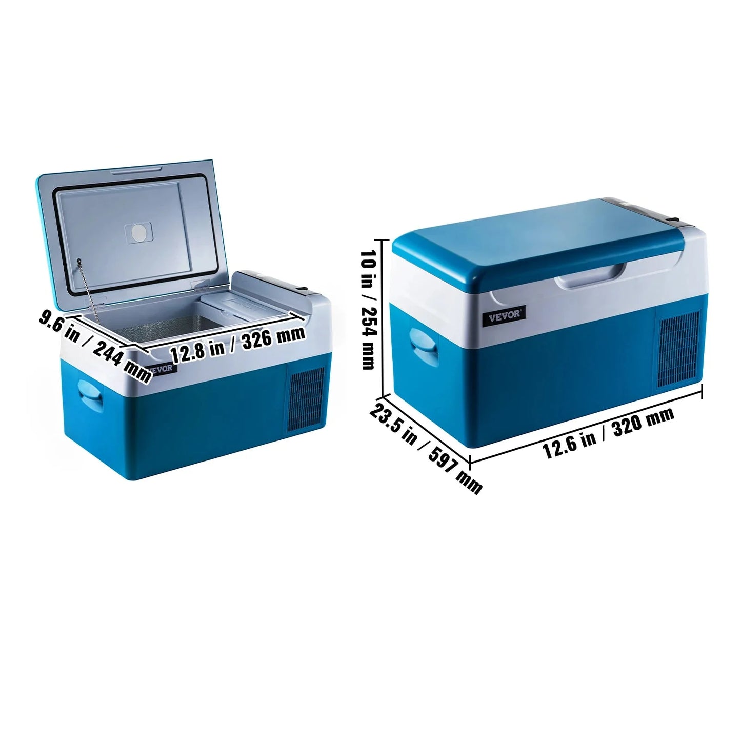 Portable Car Fridge Keep Your Food & Drinks Cold on the Go 20-55L